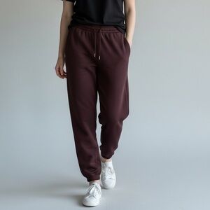 H&M Dark Red Jogger Pants
